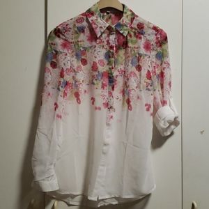 Floral blouse